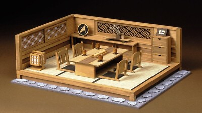 #ad DIY Dollhouse Kit Japanese Style Room Miniature House Wooden Handcraft Model kit