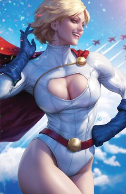 #ad Power Girl Special #1 Cover H Stanley #x27;Artgerm#x27; Lau Foil Variant NM 2023