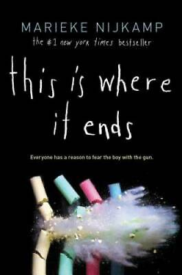 #ad This Is Where It Ends Hardcover By Nijkamp Marieke GOOD