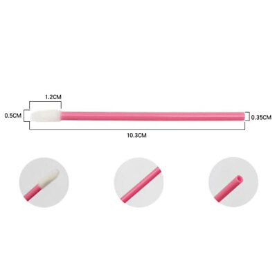 #ad Disposable Lip Brush Gloss Lipstick Wands Applicator Makeup Brushes 50 100pcs
