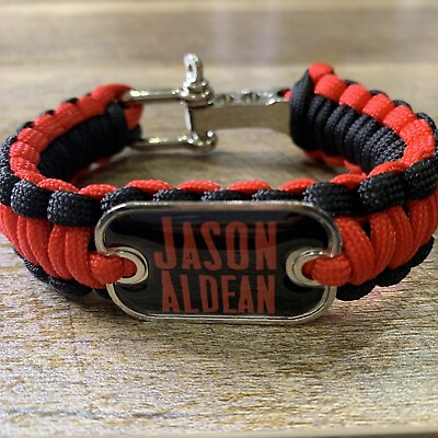 #ad Jason Aldean Braided Bracelet Adult One Size Fits Most