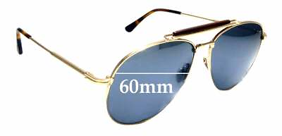 #ad SFx Replacement Sunglass Lenses fits Tom Ford Sean TF536 60mm Wide