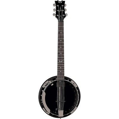 #ad Dean Backwoods 6 Banjo with Pickup Black Chrome $469.00