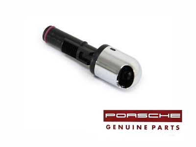 #ad Genuine Porsche Chrome Headlight Washer Nozzle Head Spray Jet 99762826300