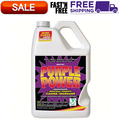 #ad Purple Power Concentrated Industrial Strength Cleaner Degreaser 1 Gallon