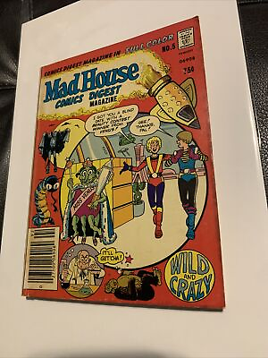 #ad Vintage Mad House Comics Digest #5 Fine Very Fine High Grade Digest Sized Comic