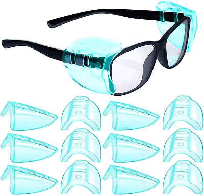 #ad 2 6 10 Pairs Safety Glasses Side Shields Slip on Side Shields Fits Correspondi