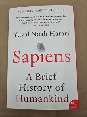 #ad Sapiens: A Brief History of Humankind paperback Harari Yuval Noah