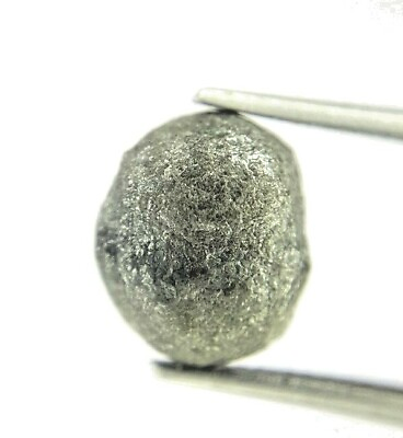 #ad RAW DIAM 5.39TCW GRAY CRYSTAL SPARKLING NATURAL IRREGULAR BALL SHAPE FOR GIFT