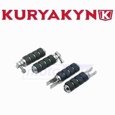 #ad Kuryakyn Small ISO Pegs for 2002 2003 Kawasaki VN1500P Vulcan 1500 Mean qc
