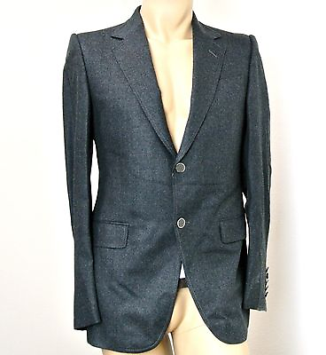 #ad $1990 New Authentic Gucci Mens Wool Suit Coat Jacket Blazer 295377