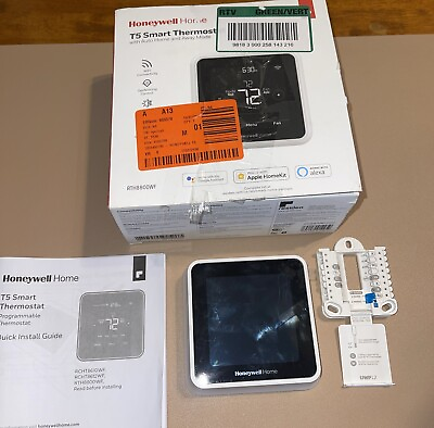 #ad Honeywell T5 Smart Thermostat 2nd gen RTH8800WF2022 Open BOX NO SCREWS