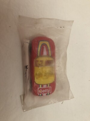 #ad Hot Wheels Mattel Getty Gas Premium Red Mazda Miata Original Packaging 1991