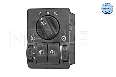 #ad MEYLE Headlight Switch Black For OPEL Astra G Caravan Cc Zafira A 98 09 6240097