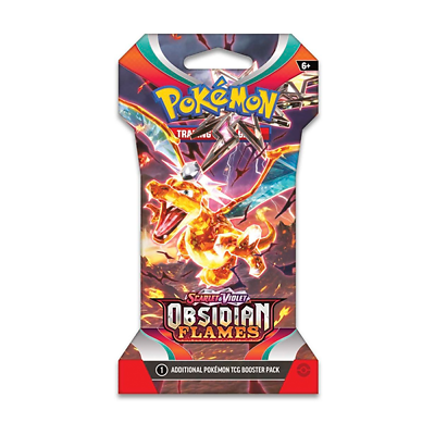 #ad Pokemon Obsidian Flames Sleeved Booster Pack