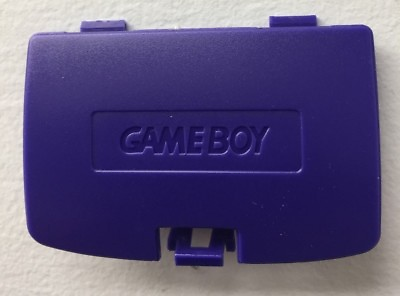 #ad Grape Purple Battery Cover Game Boy Color GBC Replacement Door