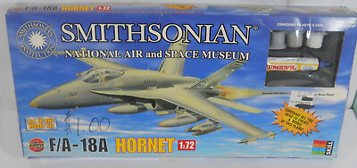 #ad 1 72 Vintage Airfix F A 18A Hornet Kit # 3058 Sealed