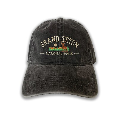 #ad Grand Teton National Park Embroidered Cap hat baseball hat