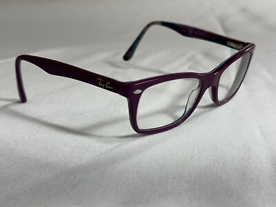#ad Ray Ban Eyeglasses Frames RB5228 5408 Matte Purple Rectangular 50 17 140 $24.88