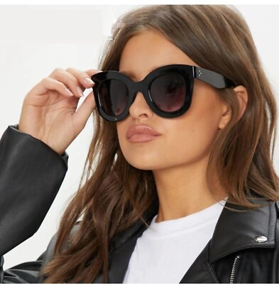 #ad Oversized Girl Square Sunglasses Women Fashion Designer Square Celebrity Vintage