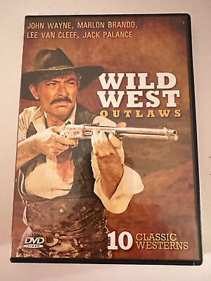 #ad WILD WEST OUTLAWS “10 CLASSIC WESTERNS “DVDquot;
