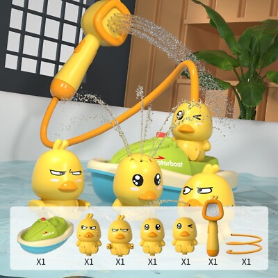 #ad Electric Baby Bath Toys for Kids Duck Spray Water Bath Toys Baby Shower Water To