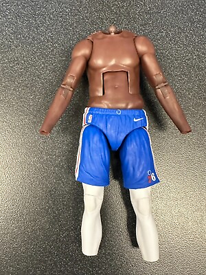 #ad Hasbro Starting Lineup Series Joel Embiid FODDER BODY ONLY 6quot; Scale MINT