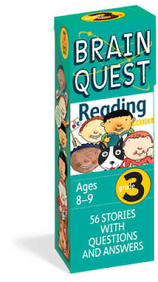 #ad Brain Quest Grade 3 Reading Paperback By Muntean Michael GOOD