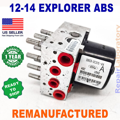 #ad ✅ReBuilt✅ DB53 2C215 AA 2012 2014 Explorer ABS Hydraulic Control unit HCU