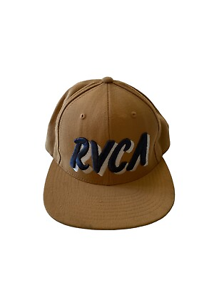 #ad Starter RVCA Hat Adjustable One Size Fits All Mens Cap Tan VTG Good Condition $16.45