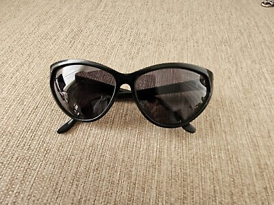 #ad Vintage Cool Ray Womens Cat Eye Sunglasses Black Frame