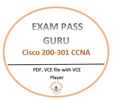 #ad Cisco 200 301 CCNA Exam dumps in PDFVCE APRIL updated 1349 QA EXAM GUIDE
