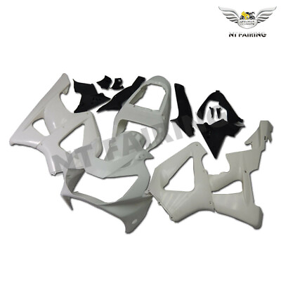 #ad MSA Injection Mold Fairing Unpainted ABS Fit for Honda 2000 2001 CBR929RR s0BB