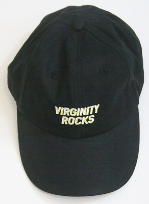 #ad Virginity Rocks Danny Duncan Black Solid Strap Back Adult Baseball Hat Cap X24