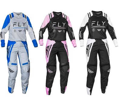 #ad Fly Racing Women#x27;s F 16 Jersey and Pant Riding Gear Combo Set MX ATV