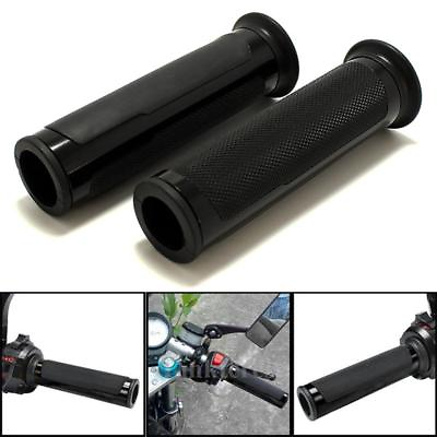 #ad CNC MOTORCYCLE ALUMINUM RUBBER GEL HAND GRIPS FOR 7 8quot; HANDLE BAR SPORTS BIKES