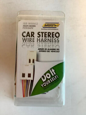 #ad NEW Metra IBR WHNI2 Wiring Harness for Most 1995 2007 NISSAN Vehicles White