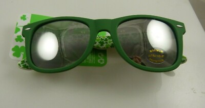 #ad St. Patricks Day theme eyeglasses novelty eye glasses Max UV protection clover