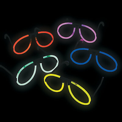 #ad Glow Glasses Jewelry 12 Pieces