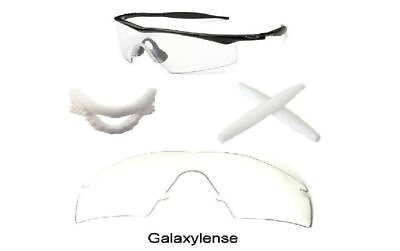 #ad #ad Galaxy Replacement Lenses Rubber Kits For Oakley M Frame Hybrid Clear Color