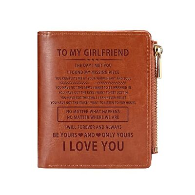 #ad Women#x27;s Leather Wallet Christmas Anniversary Birthday Gift Couple Anniversary...