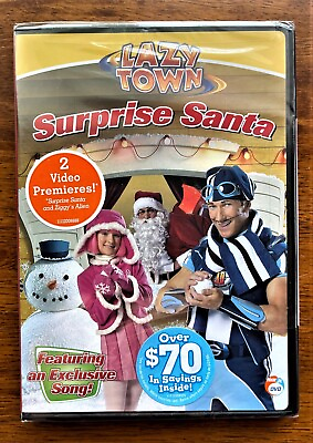 #ad Lazy Town Surprise Santa DVD 2005