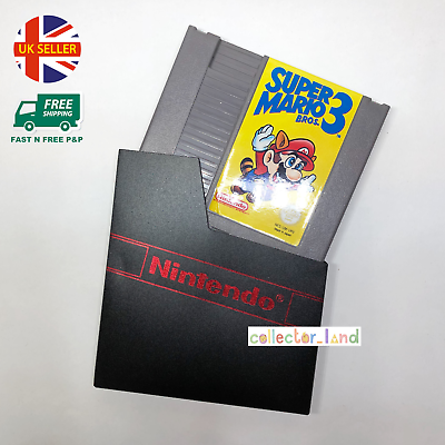 #ad Nintendo NES Cartridge Dust Cover Replacement Game Protective Sleeve Retro Case