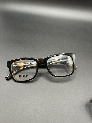 #ad Authentic Hugo Boss 0641 HRM Tortoise Black 51mm Frames Eyeglasses