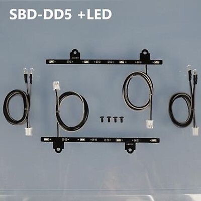 #ad SBD DD5 LED Lamp Side Light Piece for 1 14 TAMIYA Scania 770S 6×4 56368 RC Truck