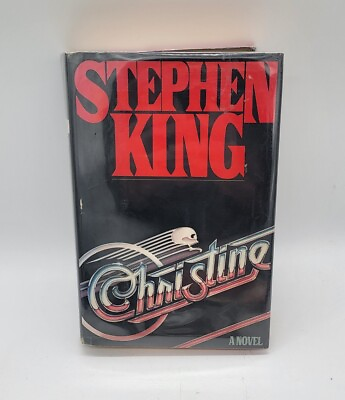 #ad Christine by Stephen King 1st Published 1983 Viking Hardcover Jacket