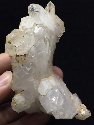 #ad Quartz Curved Crystal Cluster From Baluchistan Pakistan