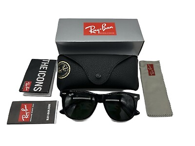 #ad RAY BAN RB2140 901 Black Square Unisex 54 mm Sunglasses
