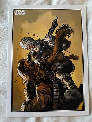 #ad Topps STAR WARS FLAGSHIP STAR WARS #11 Comic Cover Insert Card NM