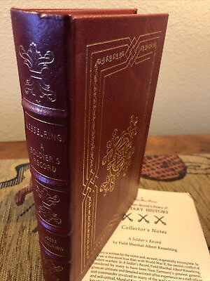 #ad Easton Press A SOLDIER#x27;S RECORD by Albert Kesselring Military Library EXCELLENT